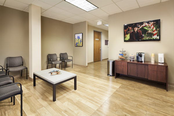 Arizona Dermatology Phoenix Location Waiting Area
