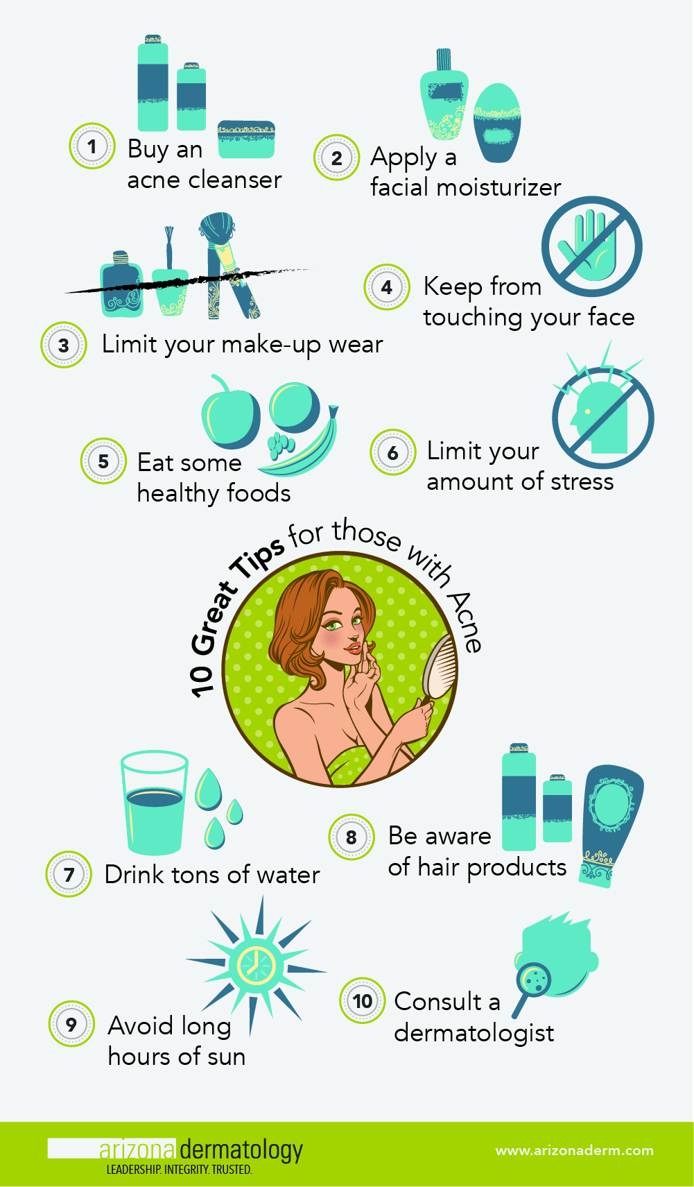 10 Tips for Those with Acne