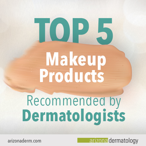 Top 5 makeup products recommended by dermatologists